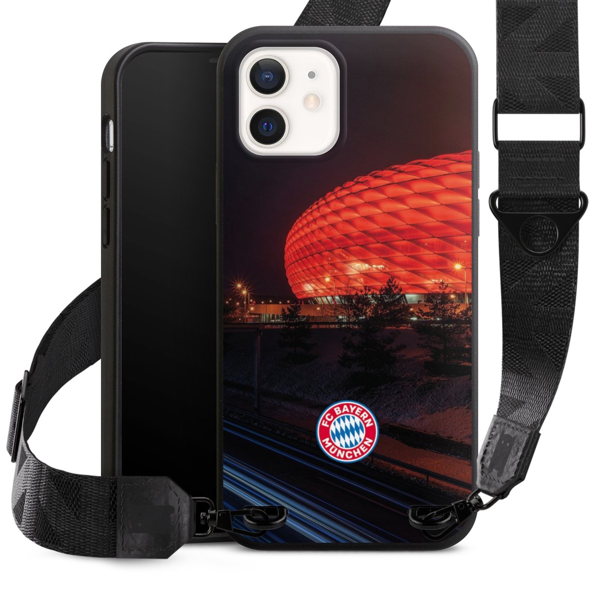 Allianz Arena bei Nacht FCB