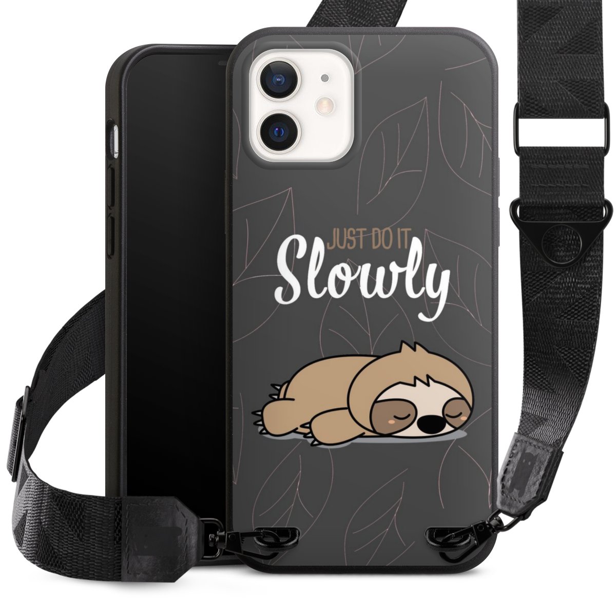 Just Do It Slowly Sloth Grey