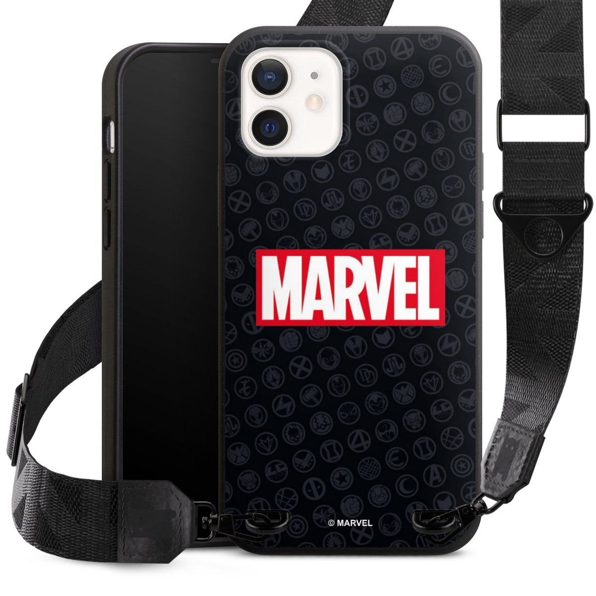 Marvel Logo Zwart Rood