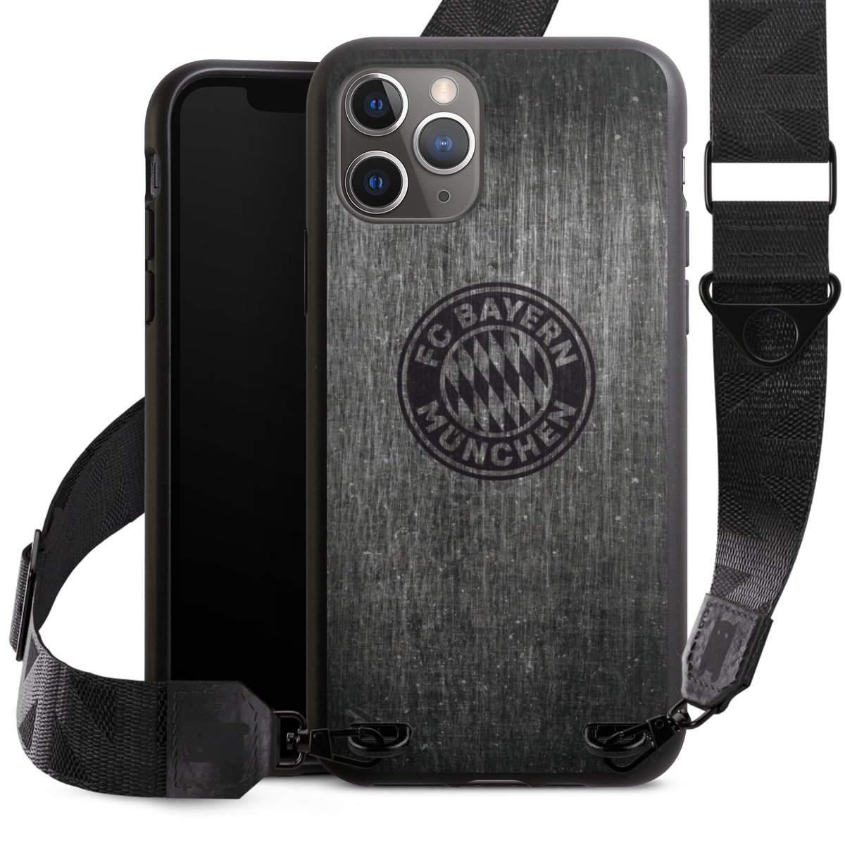 Metalllook FCB Logo einfarbig