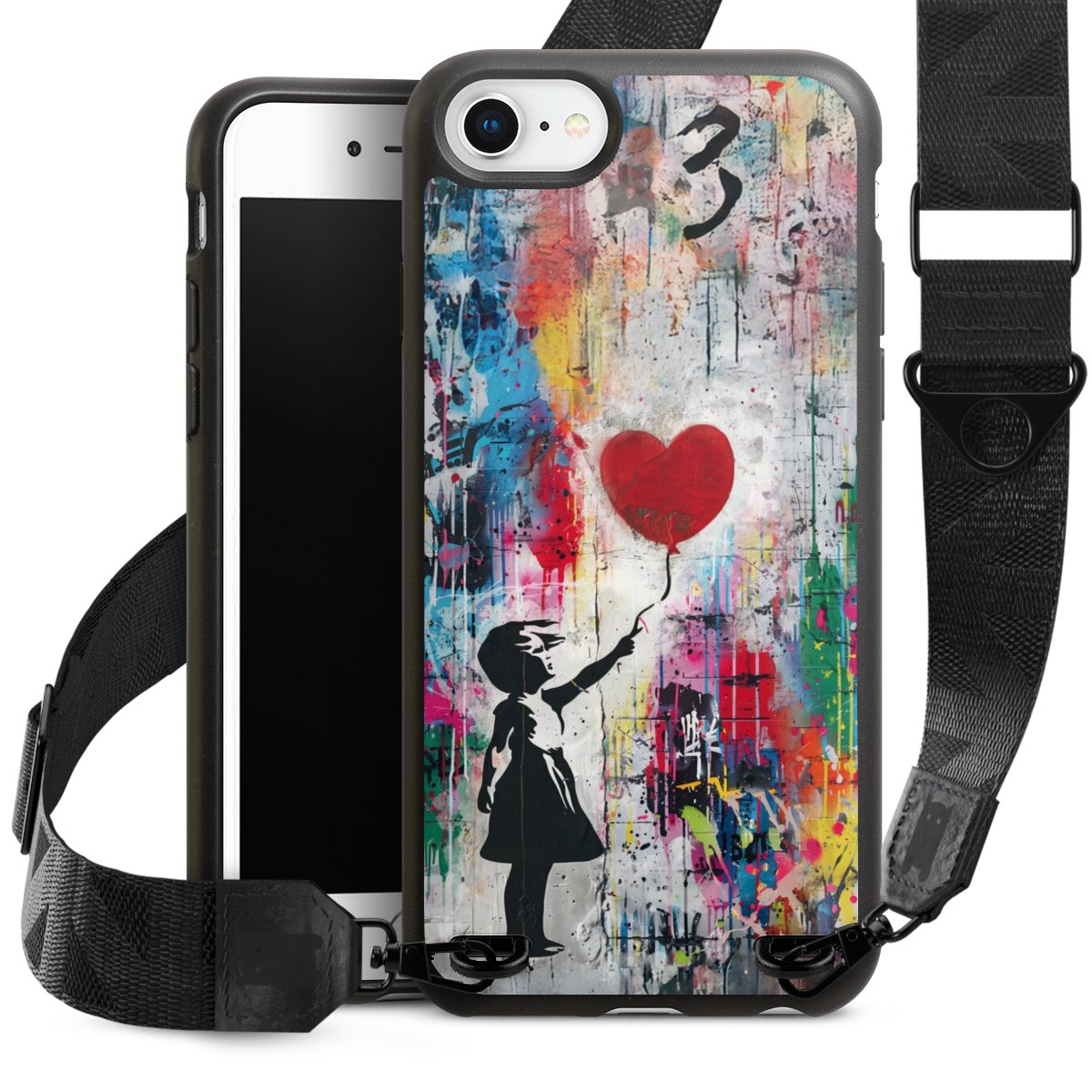 Balloon Girl Colorful