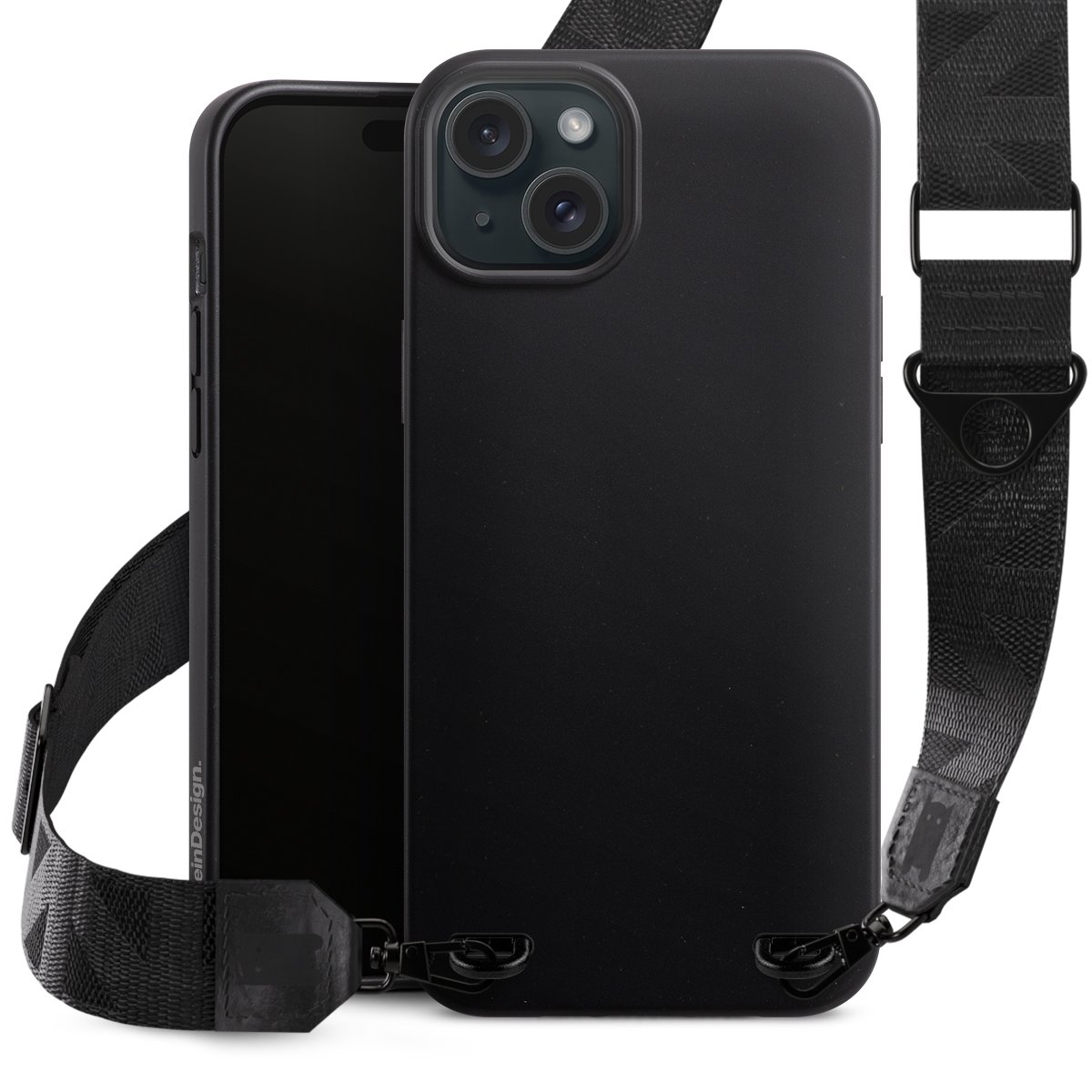 Organic Carry Case black pour Apple iPhone 15 Plus