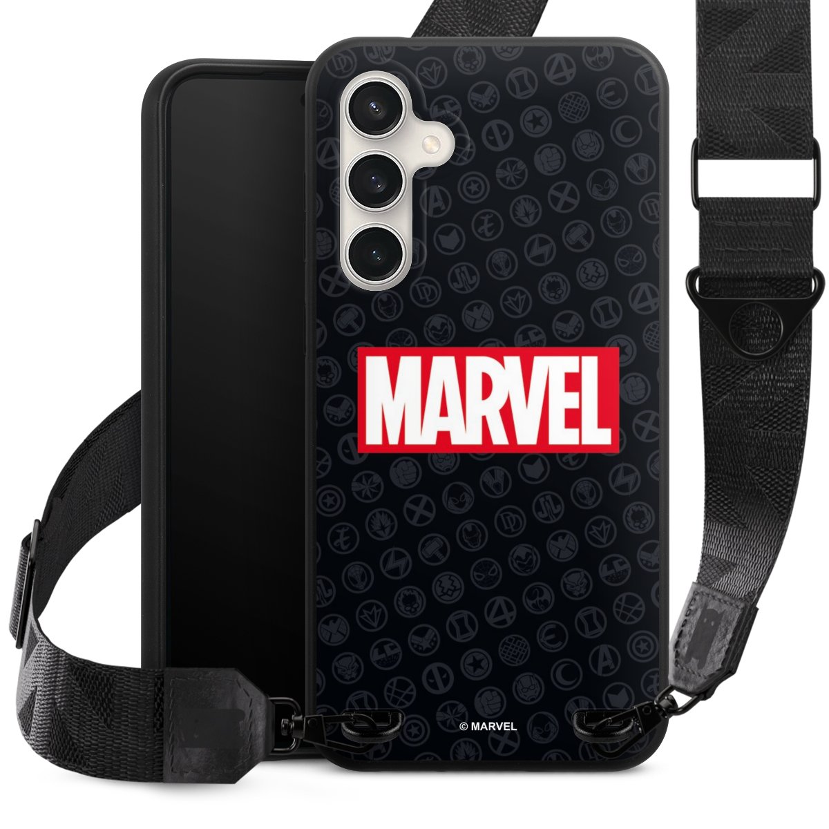 Marvel Logo Zwart Rood