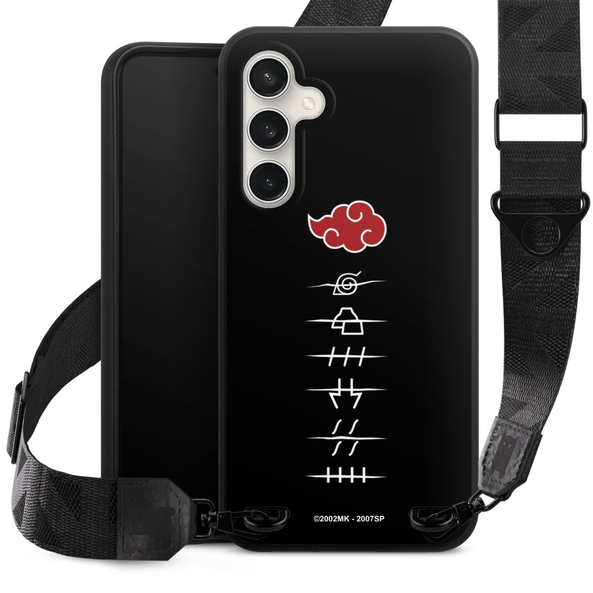 Symboles des membres de l'Akatsuki noirs
