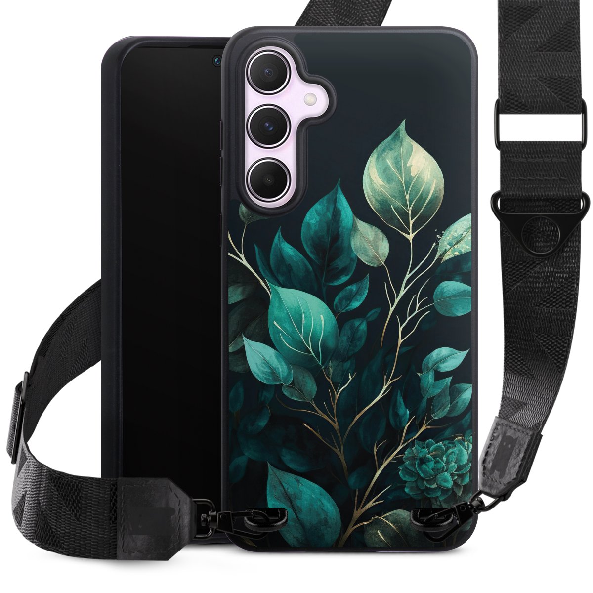 Eukalyptus dunkler Hintergrund