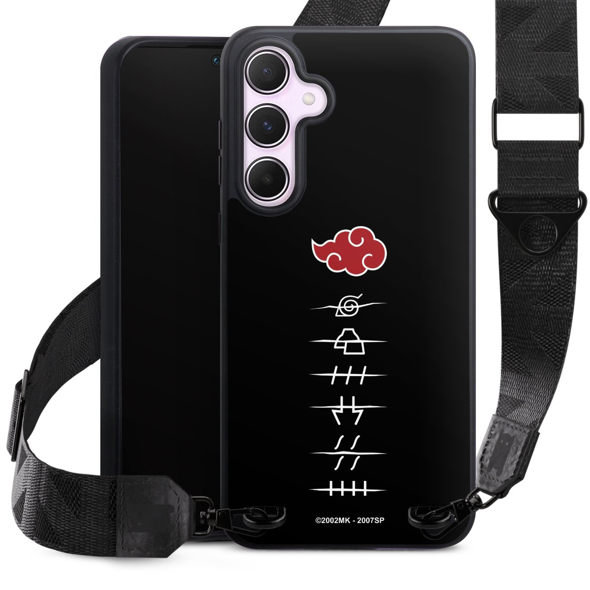 Symboles des membres de l'Akatsuki noirs