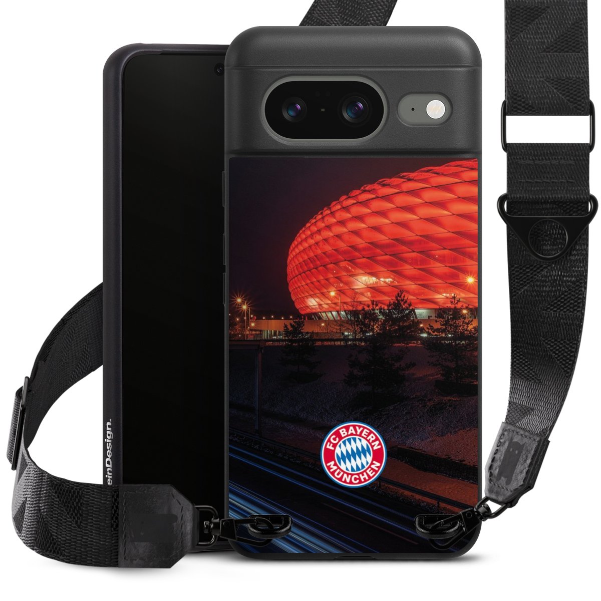 Allianz Arena bei Nacht FCB