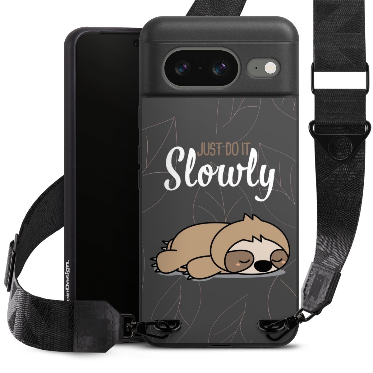 Just Do It Slowly Sloth Grey