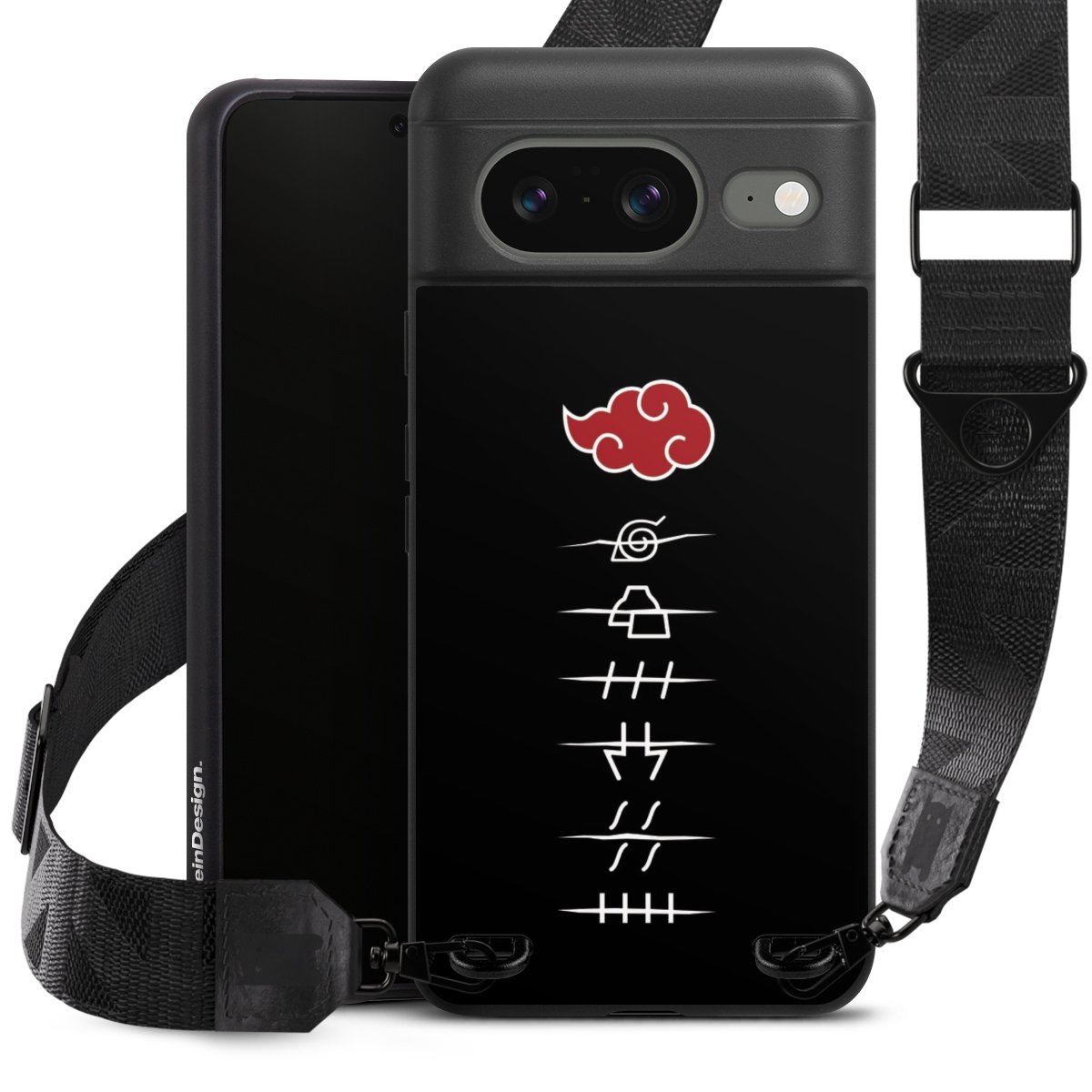 Symboles des membres de l'Akatsuki noirs