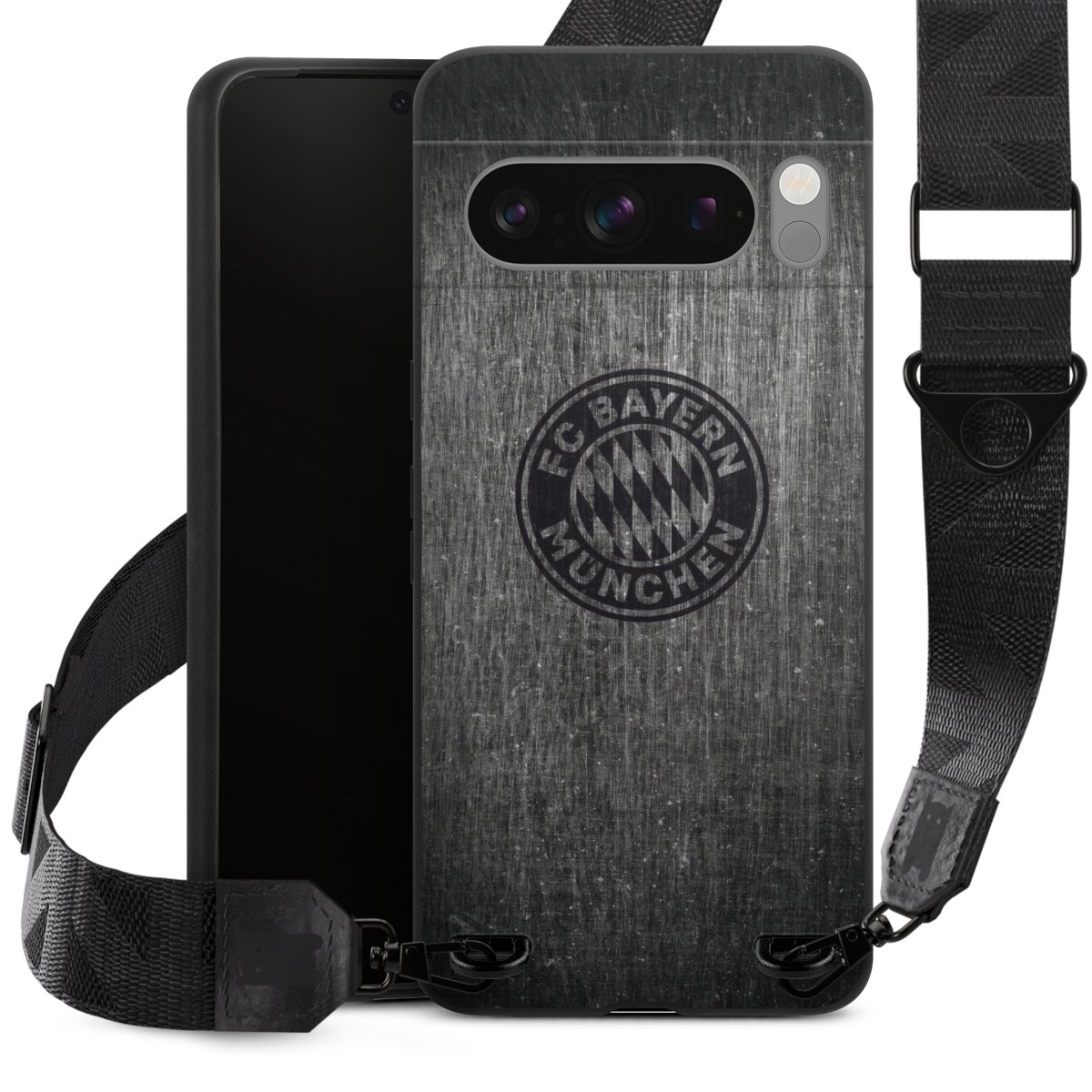 Metalllook FCB Logo einfarbig