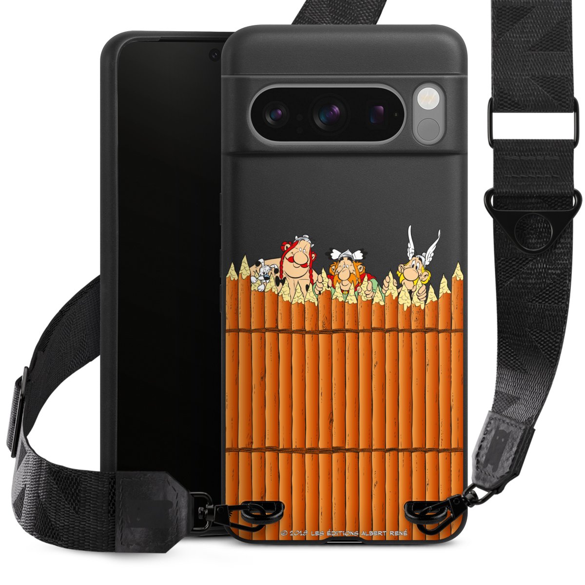 Gaulois Derrière Palissade Transparent