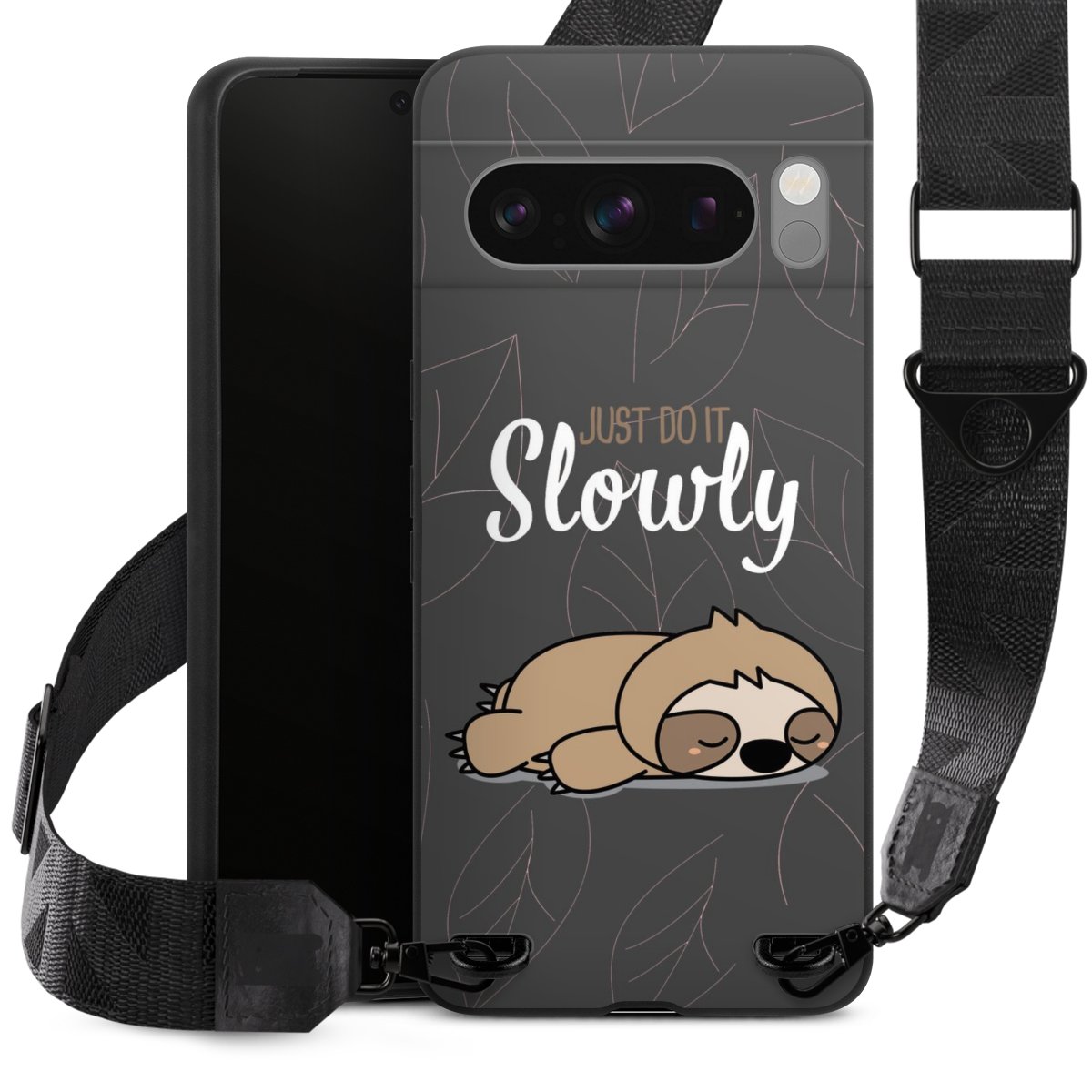 Just Do It Slowly Sloth Grey