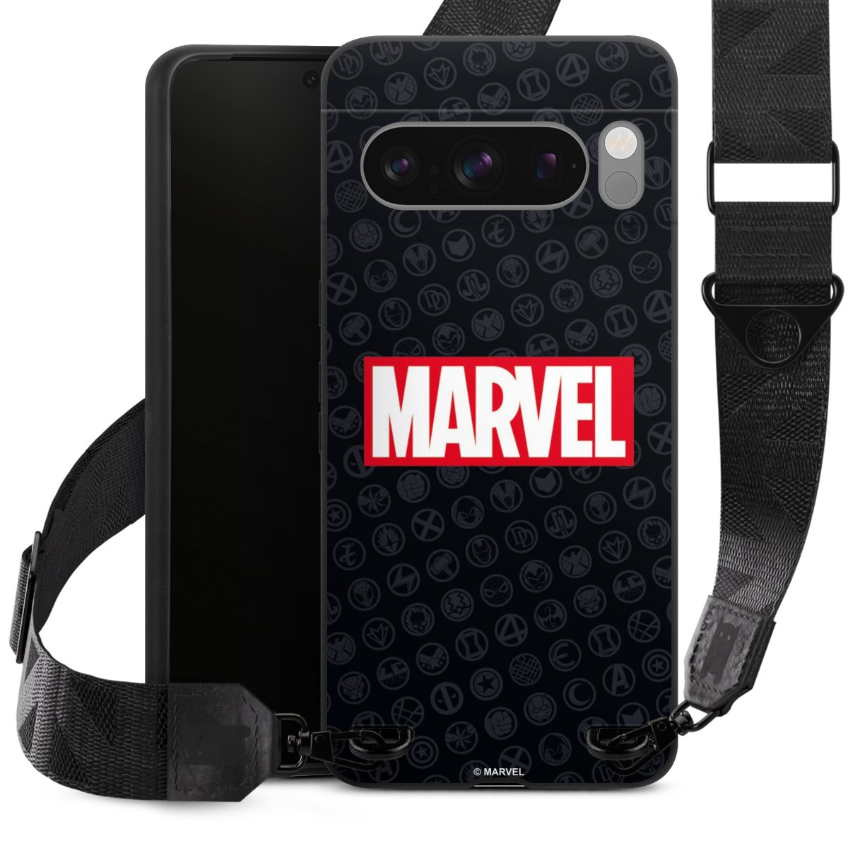 Marvel Logo Zwart Rood