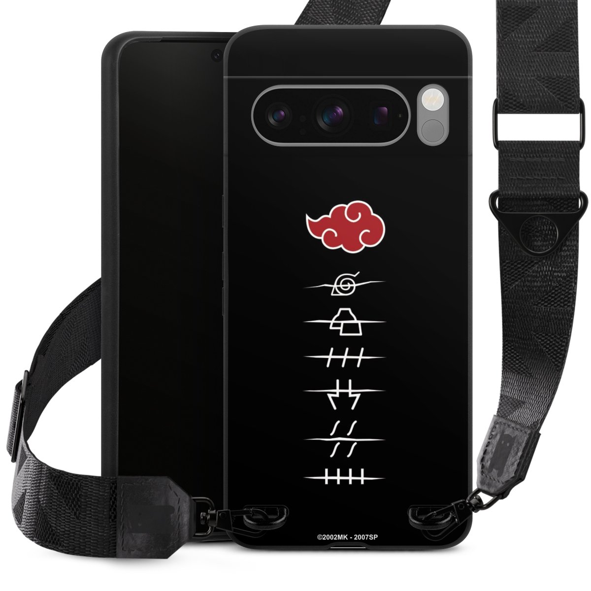Symboles des membres de l'Akatsuki noirs