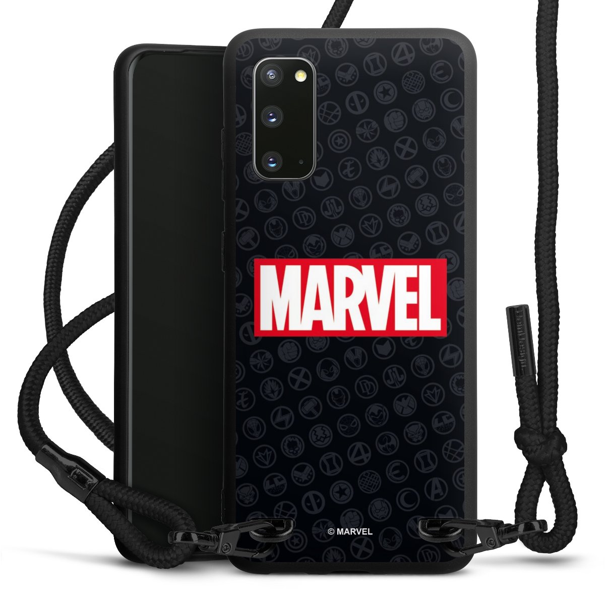 Marvel Logo Black Red 