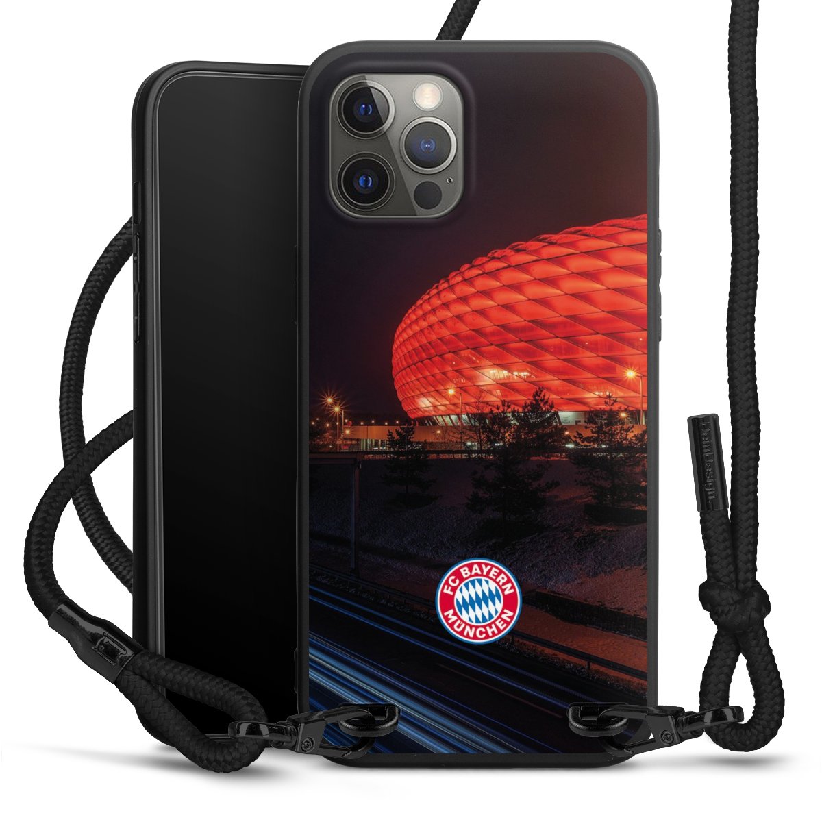 Allianz Arena bei Nacht FCB