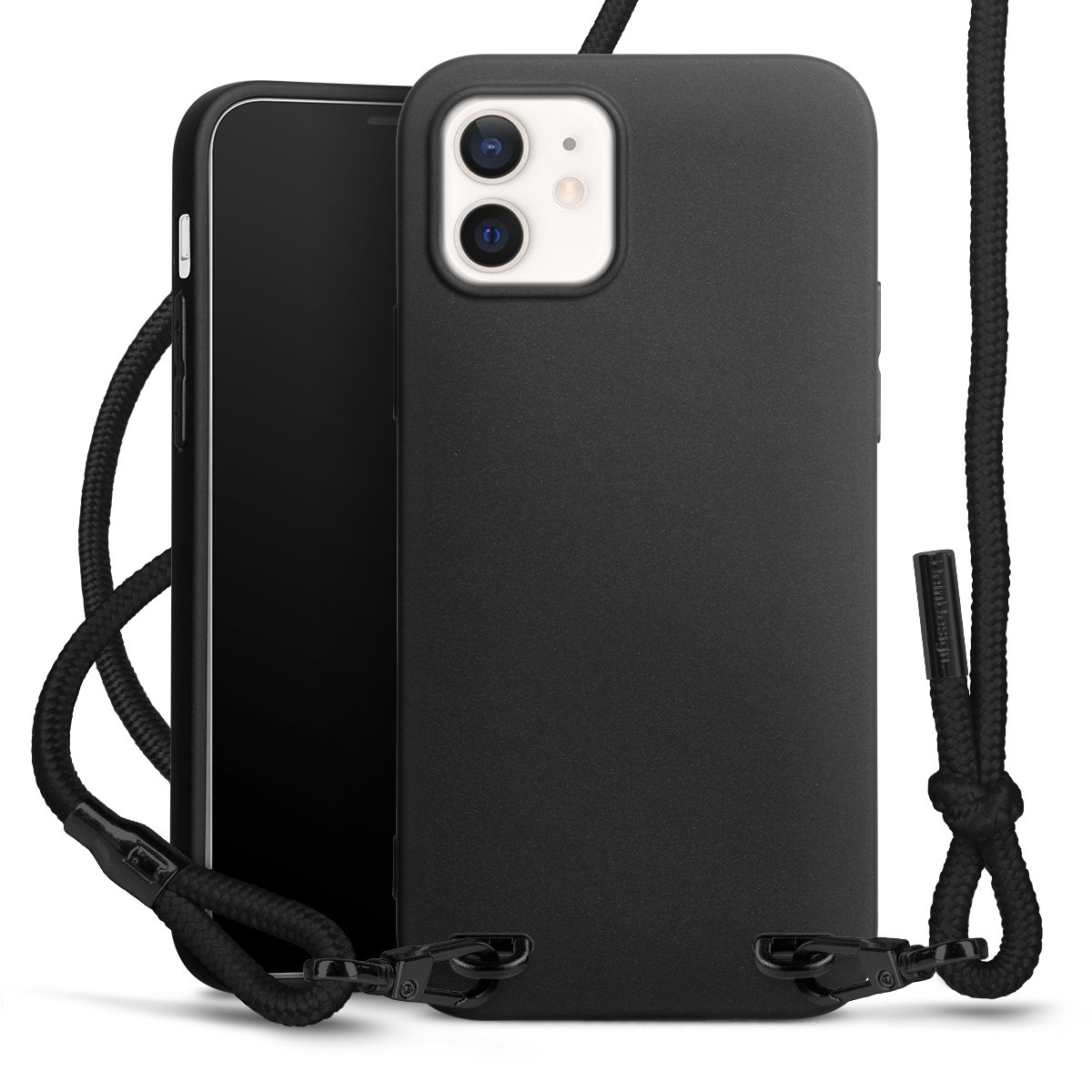 New Carry Case Black Line für Apple iPhone 12
