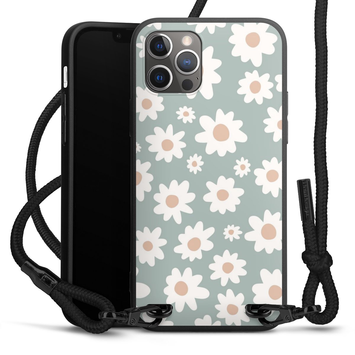 Gänseblümchen Muster grün