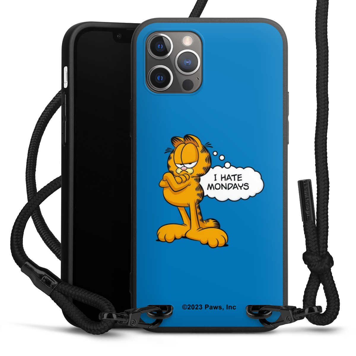 Garfield Ik haat maandagen blauw