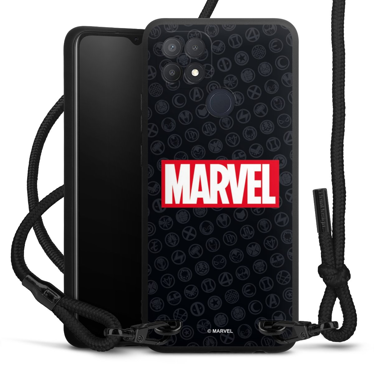 Marvel Logo Black Red 