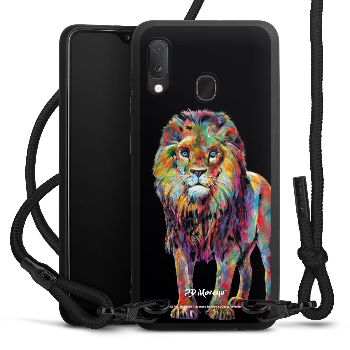 Leone colorato da P.D. Moreno