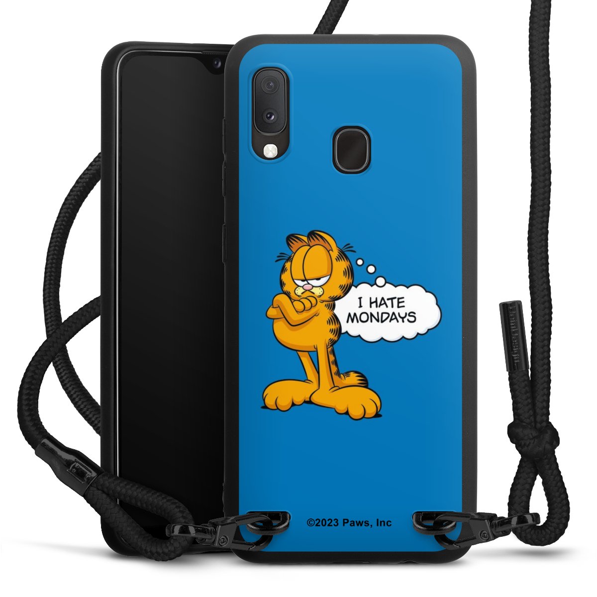 Garfield Ik haat maandagen blauw