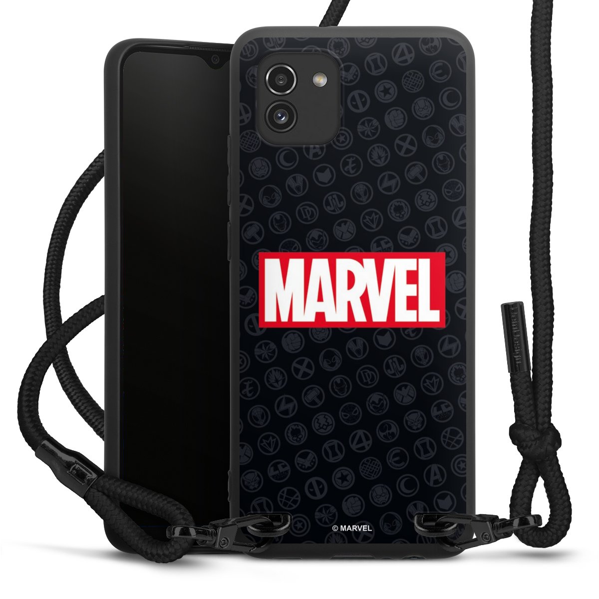 Marvel Logo Black Red 