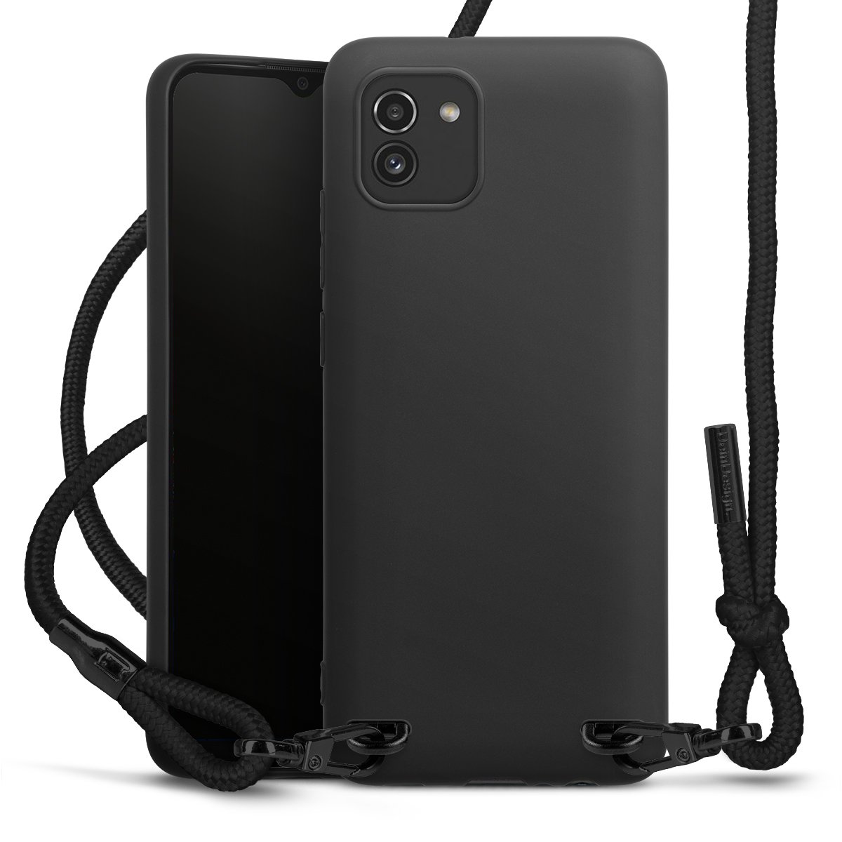 New Carry Case Black Line voor Samsung Galaxy A03