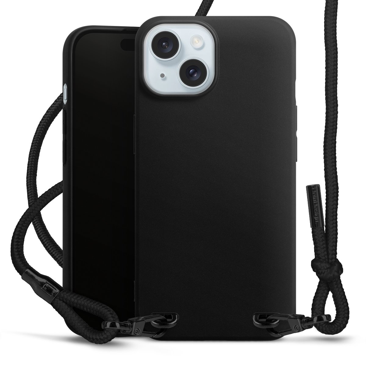 New Carry Case Black Line für Apple iPhone 15