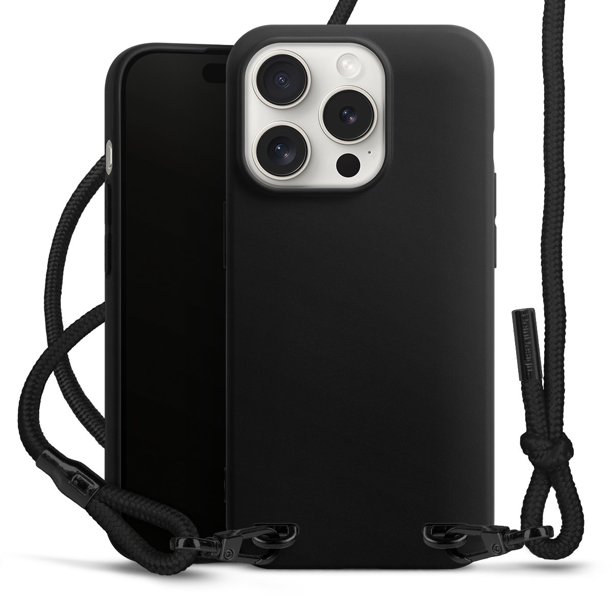 New Carry Case Black Line für Apple iPhone 15 Pro