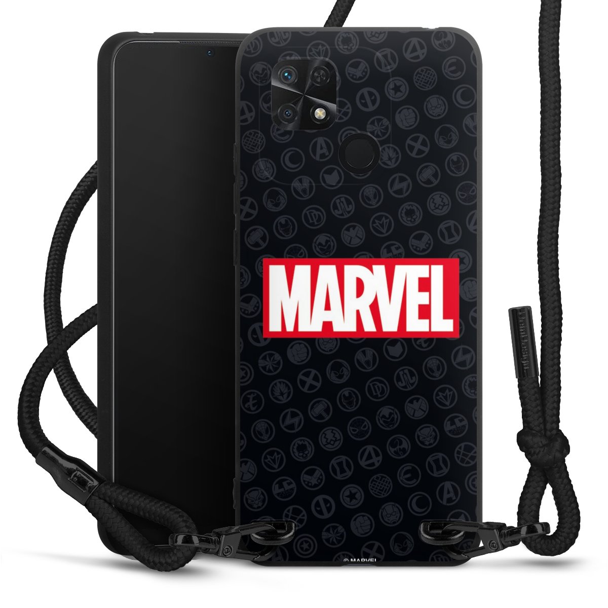 Marvel Logo Black Red 