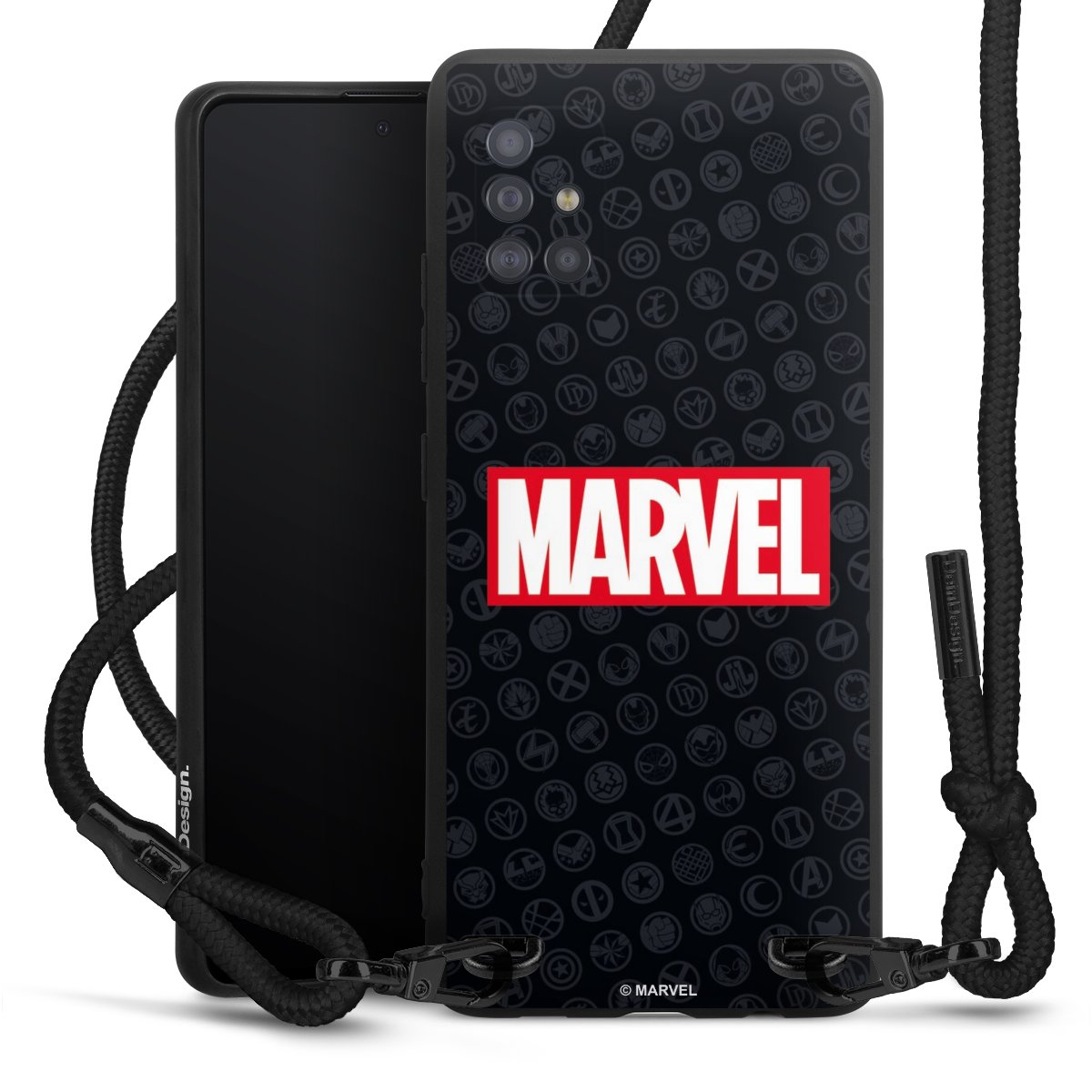 Marvel Logo Black Red 