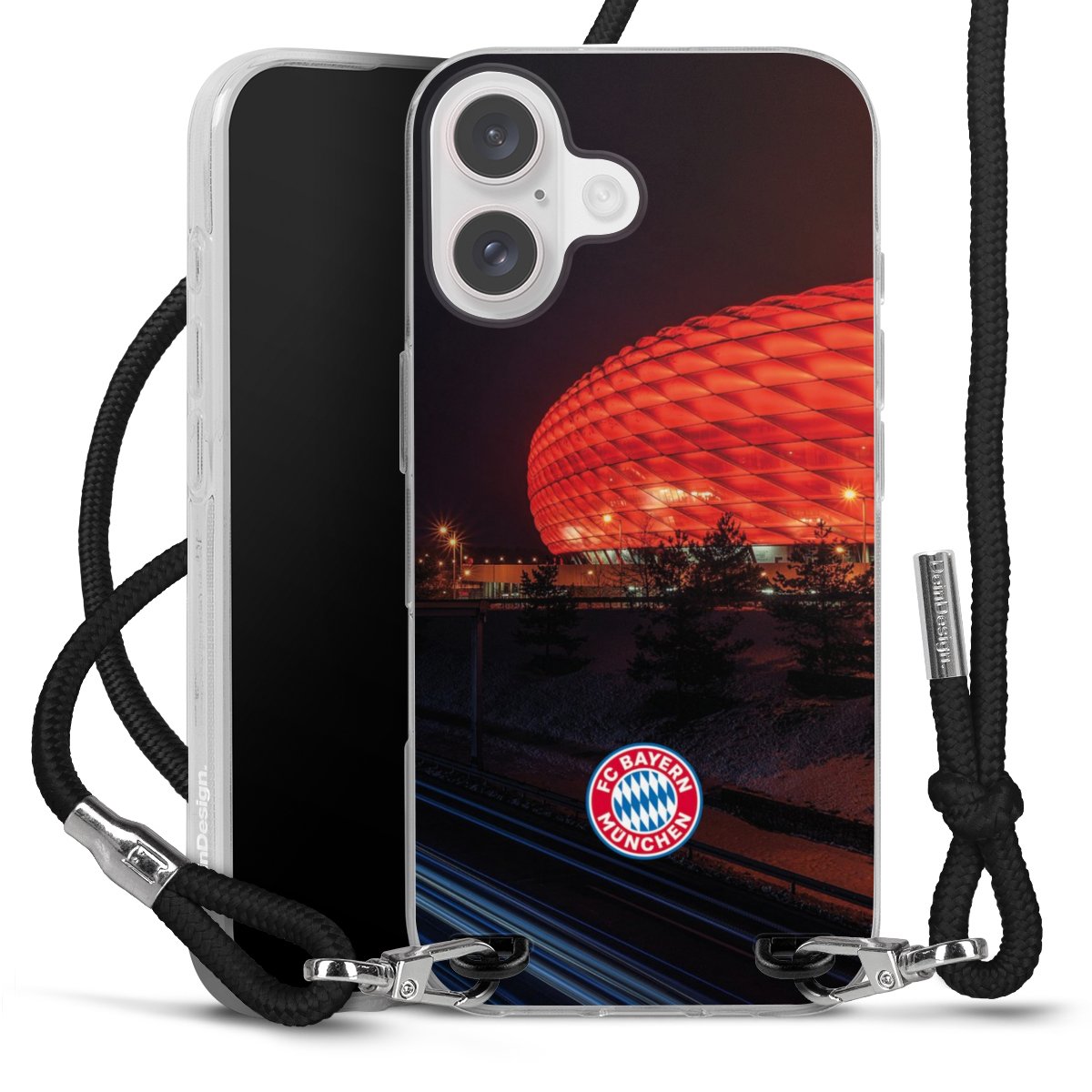 Allianz Arena bei Nacht FCB