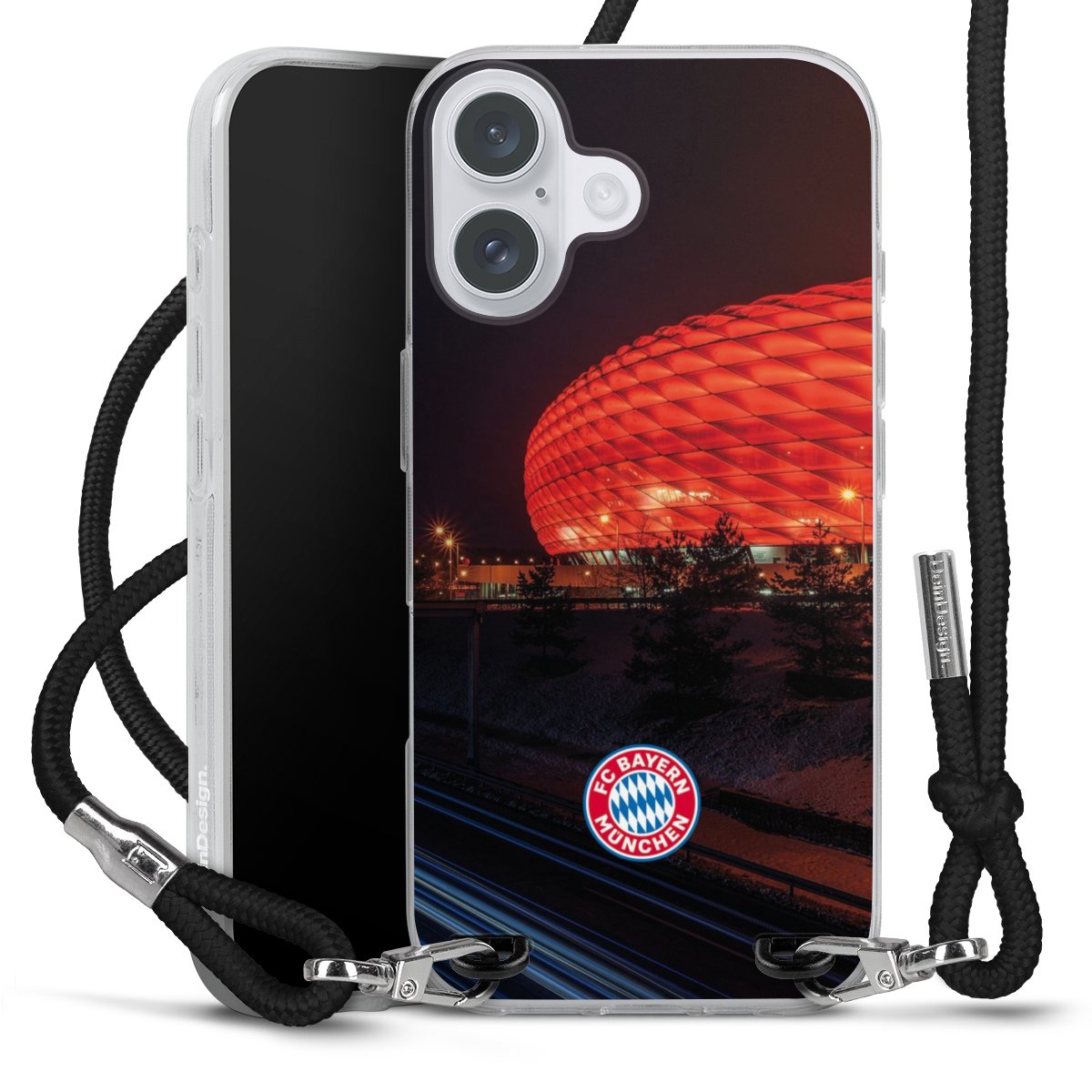 Allianz Arena bei Nacht FCB