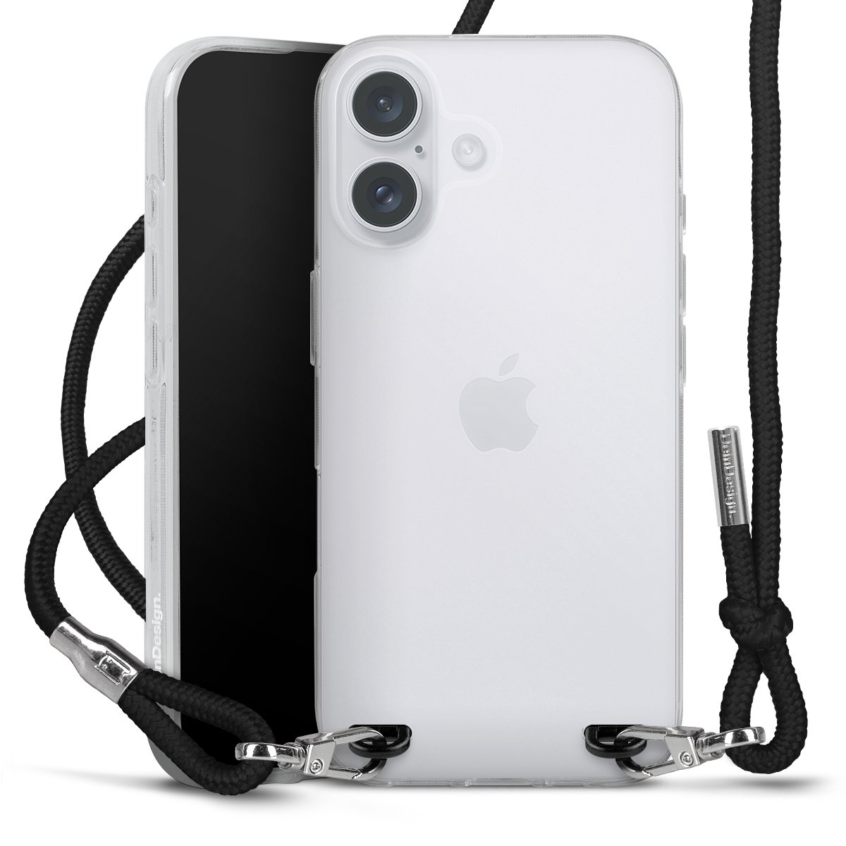 New Carry Case Transparent für Apple iPhone 16 Plus