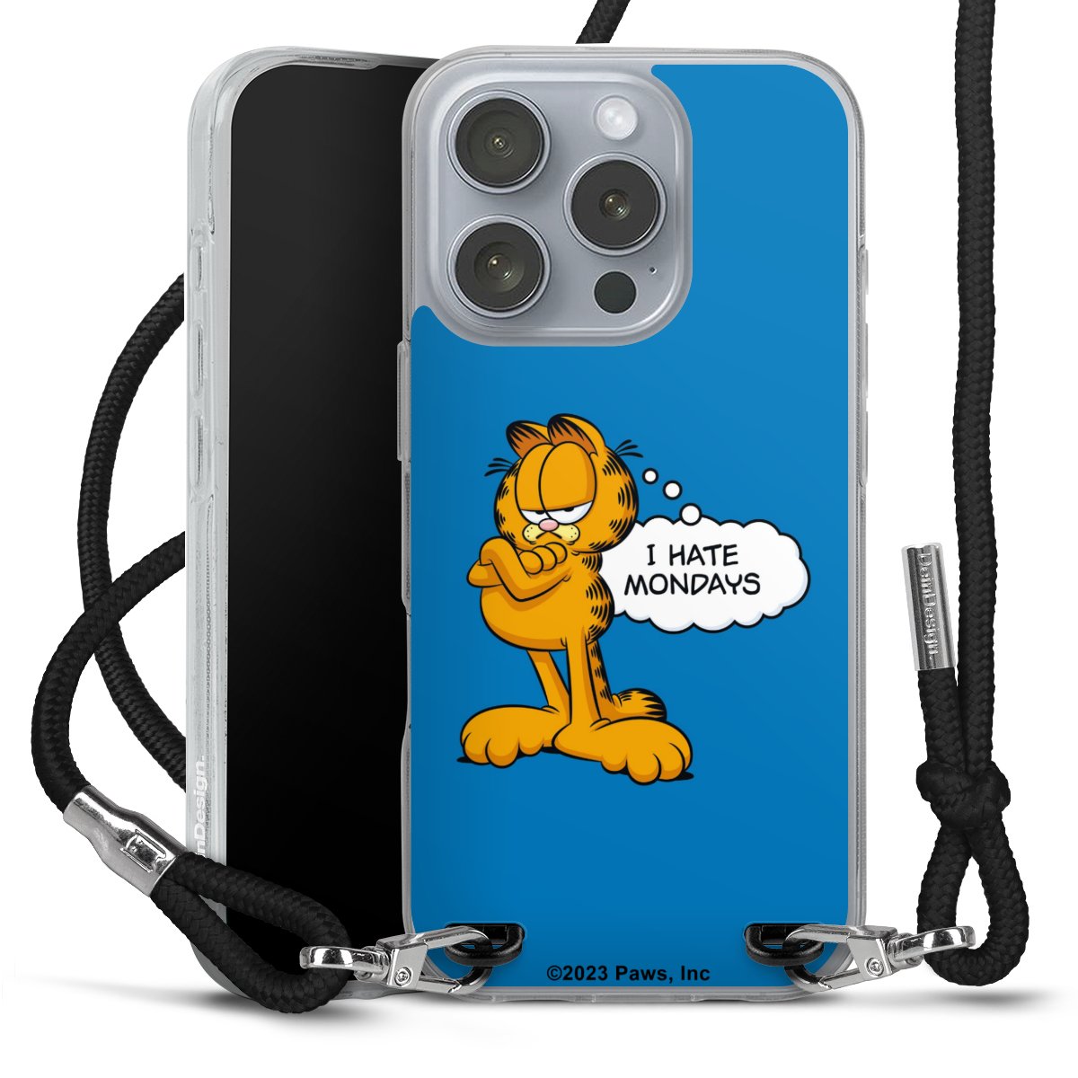 Garfield Je déteste les lundis Bleu