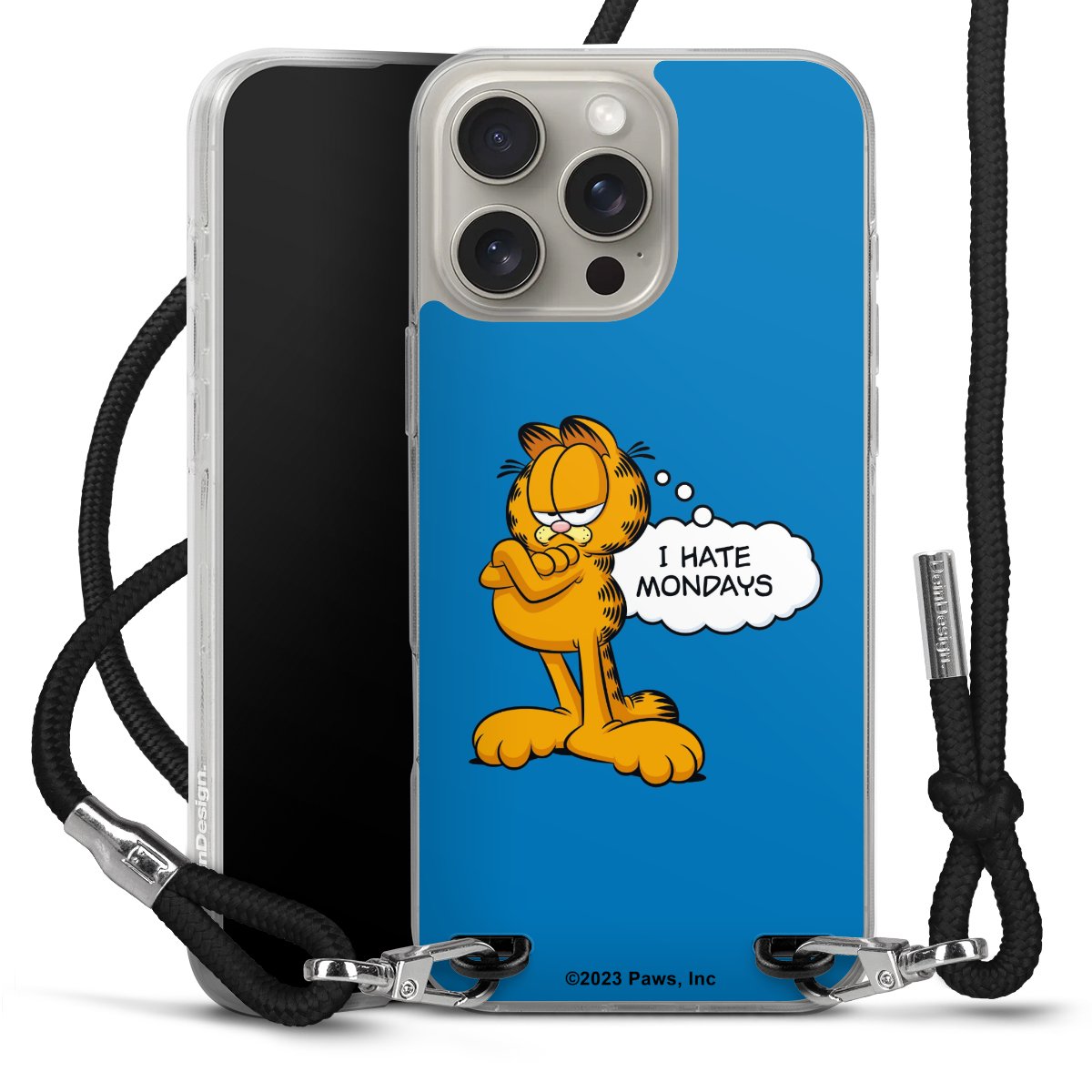 Garfield Je déteste les lundis Bleu