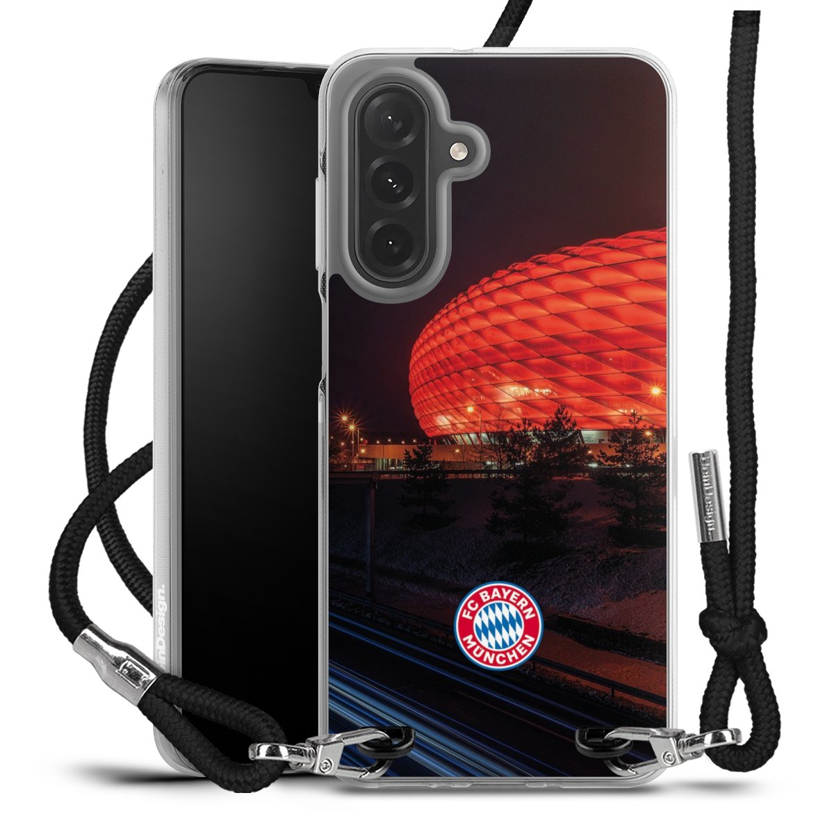 Allianz Arena bei Nacht FCB