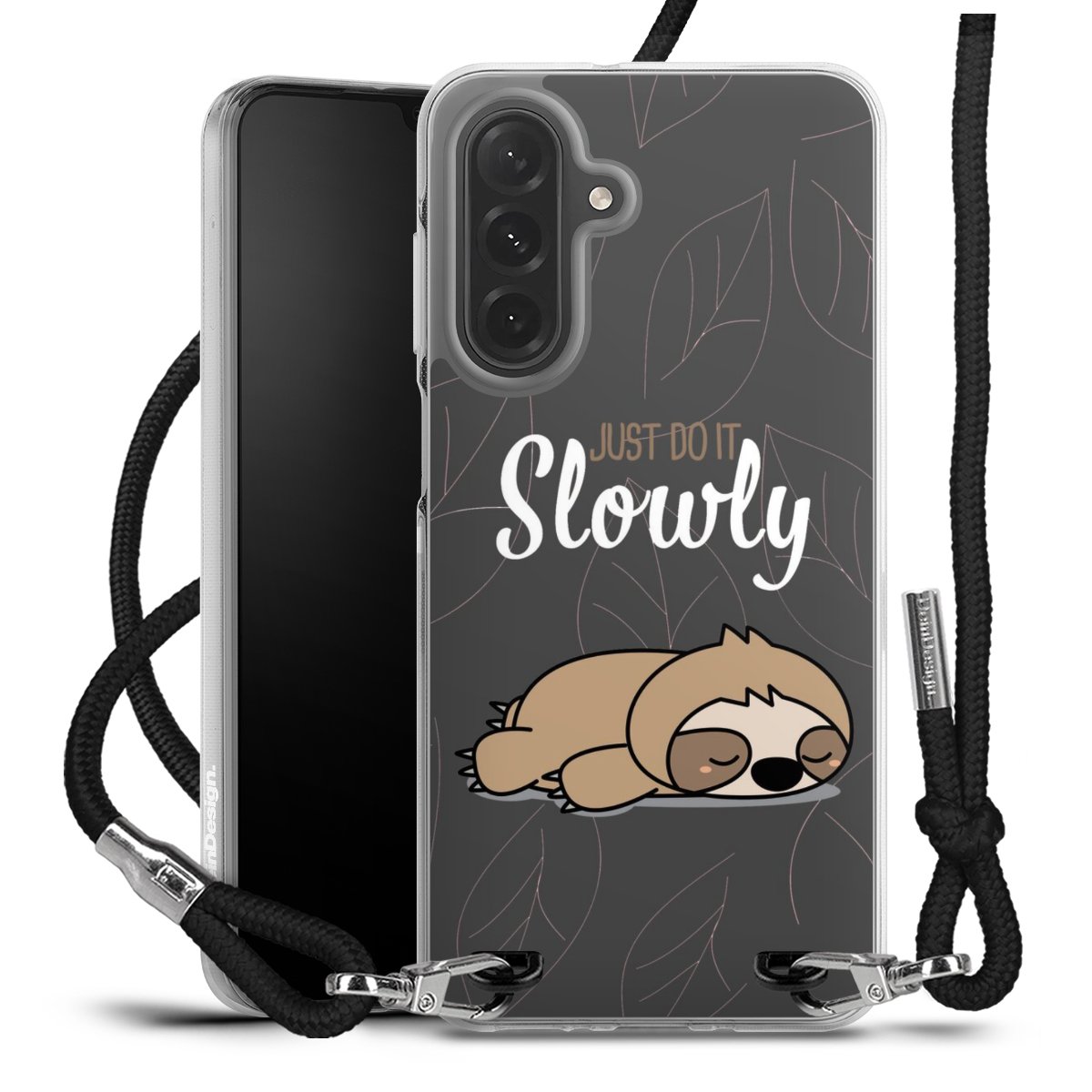 Just Do It Slowly Sloth Grey