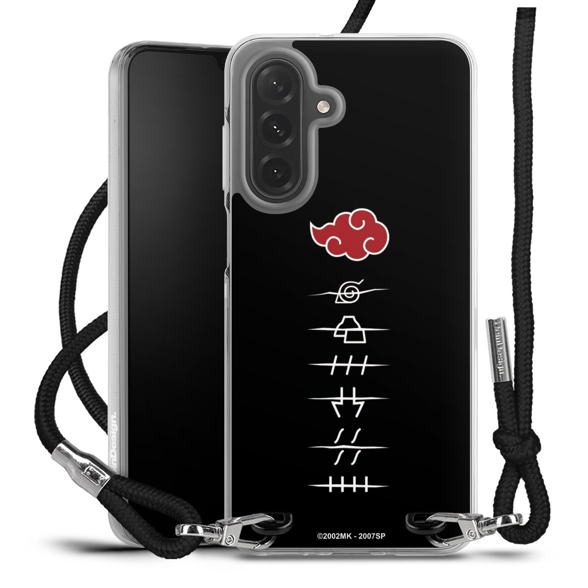 Symboles des membres de l'Akatsuki noirs