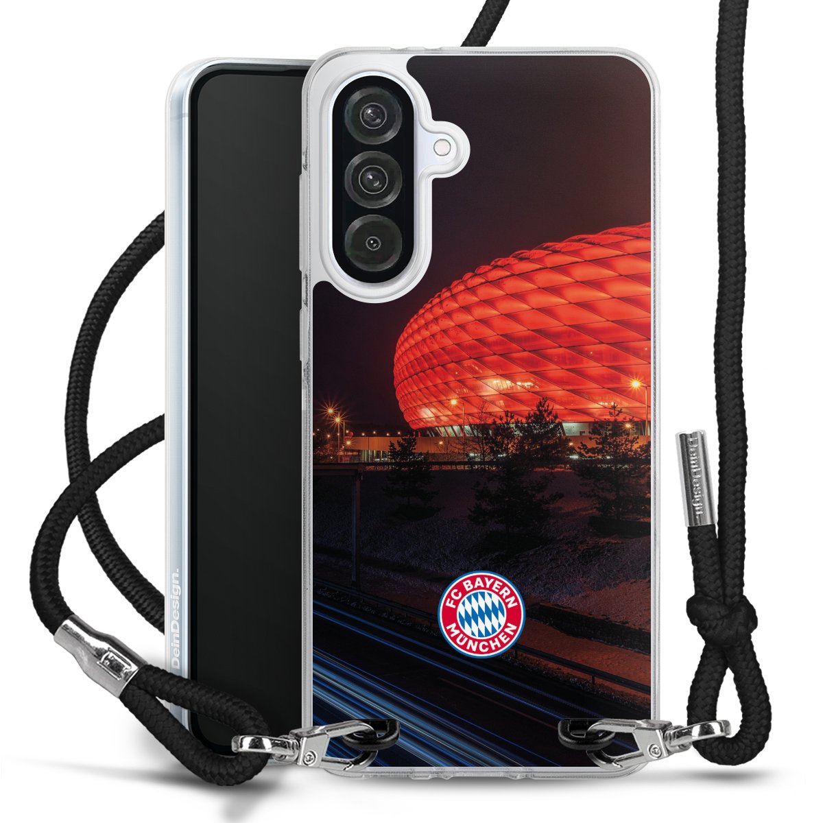 Allianz Arena bei Nacht FCB