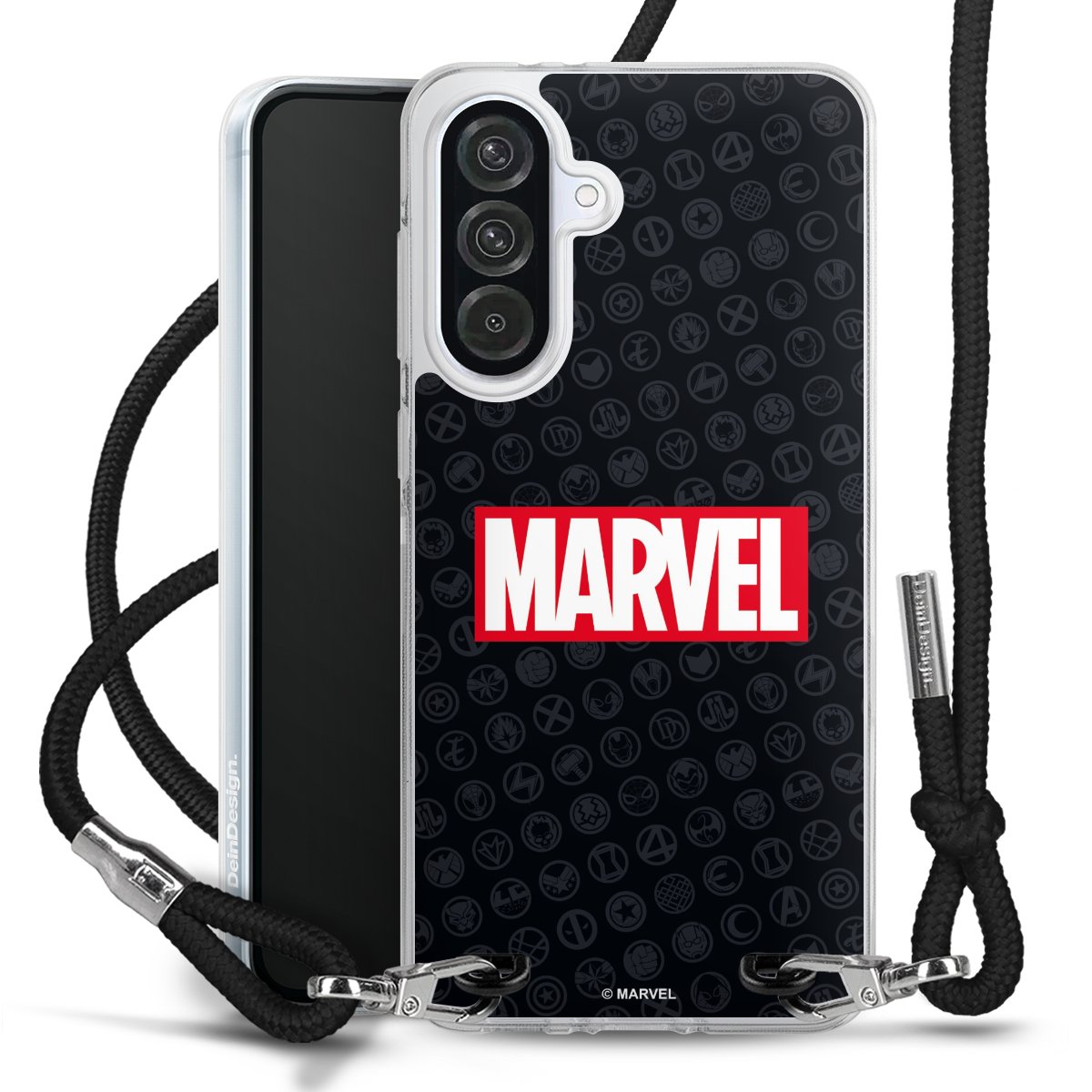 Marvel Logo Black Red 