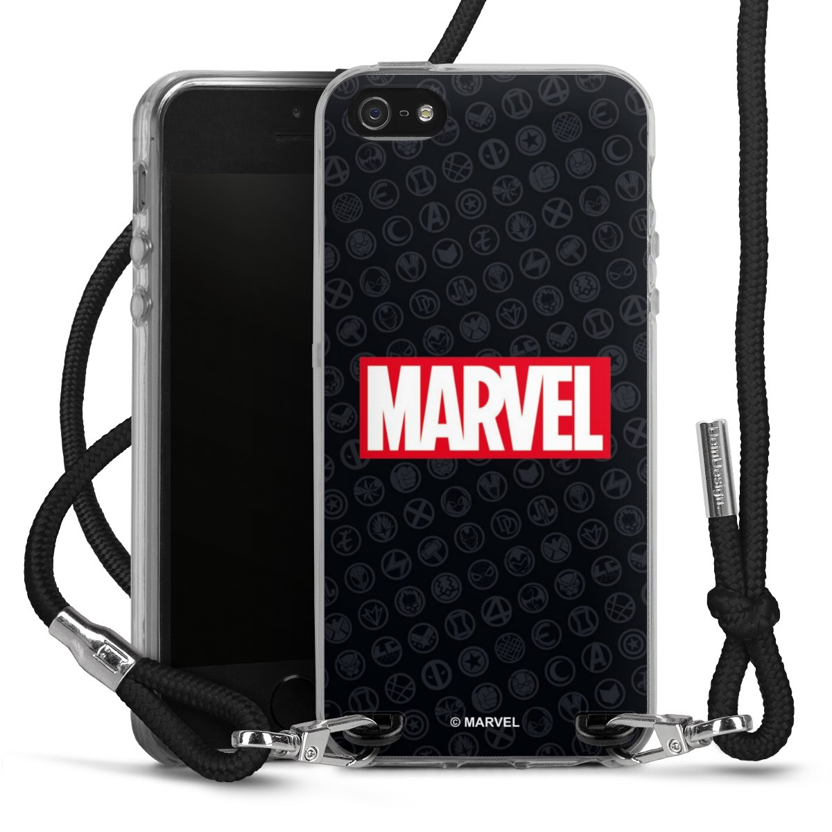 Marvel Logo Zwart Rood