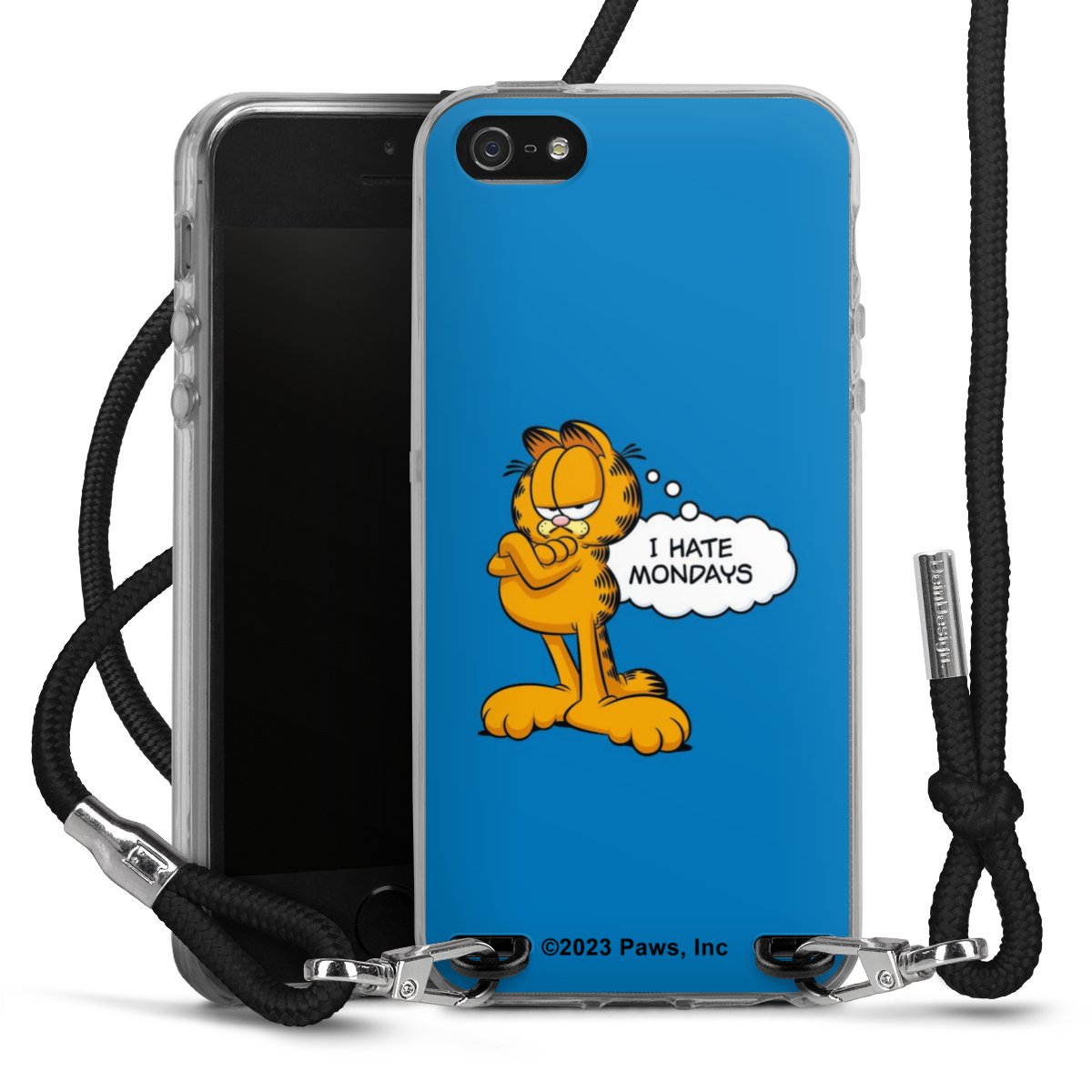 Garfield Ik haat maandagen blauw