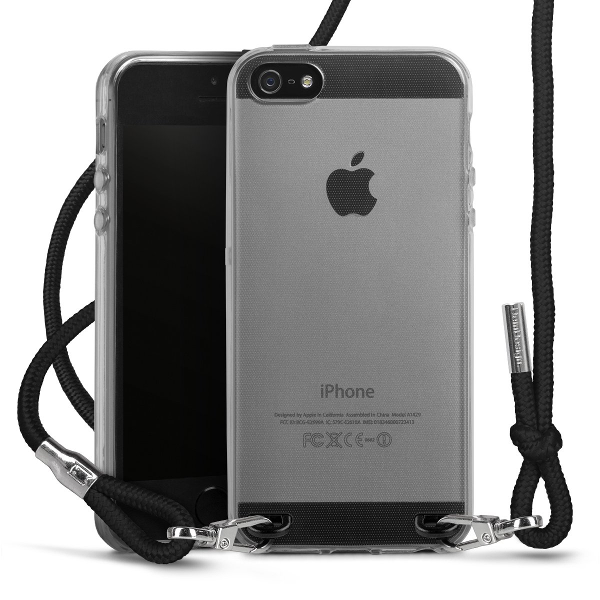 New Carry Case Transparent per Apple iPhone SE (2016-2019)