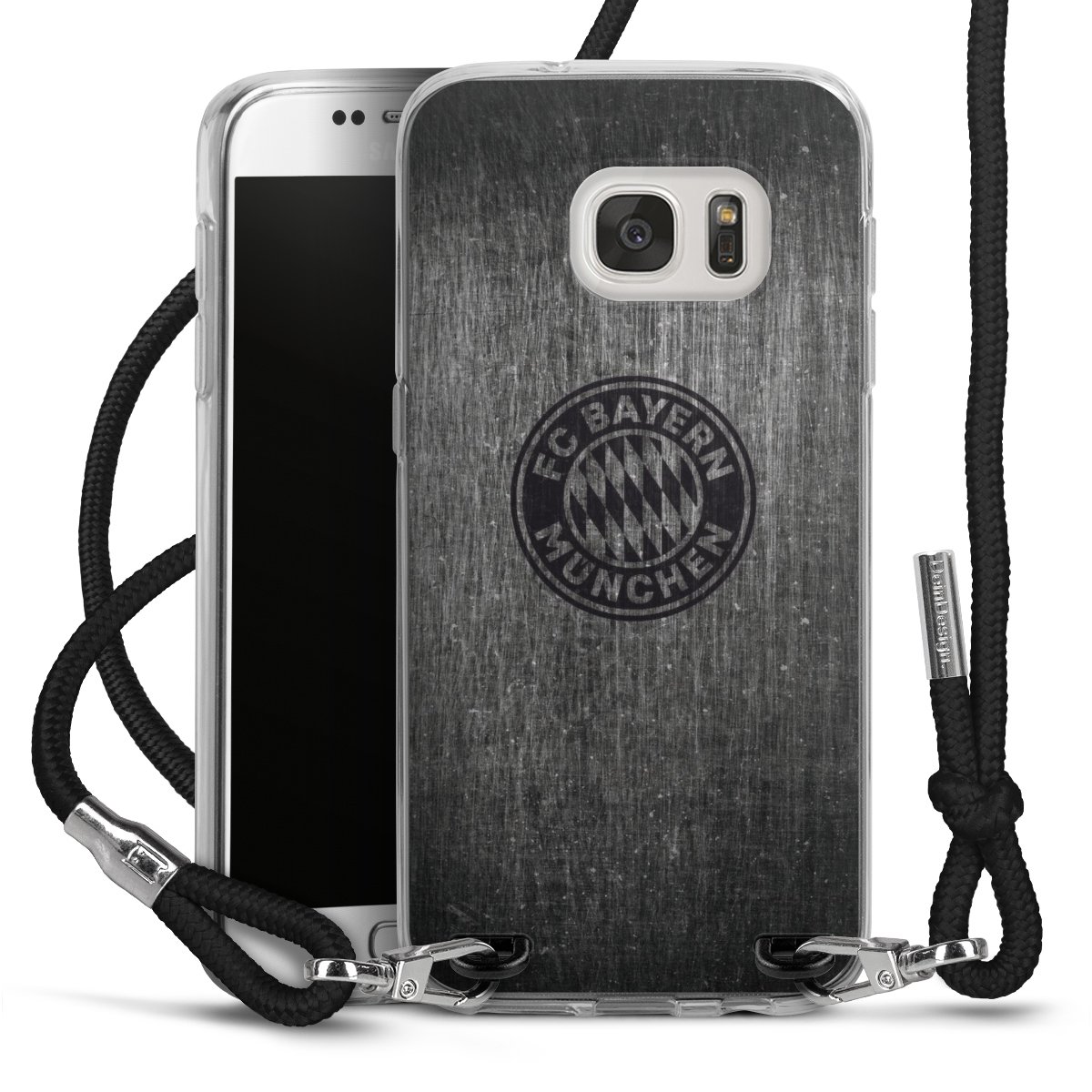 Metalllook FCB Logo einfarbig