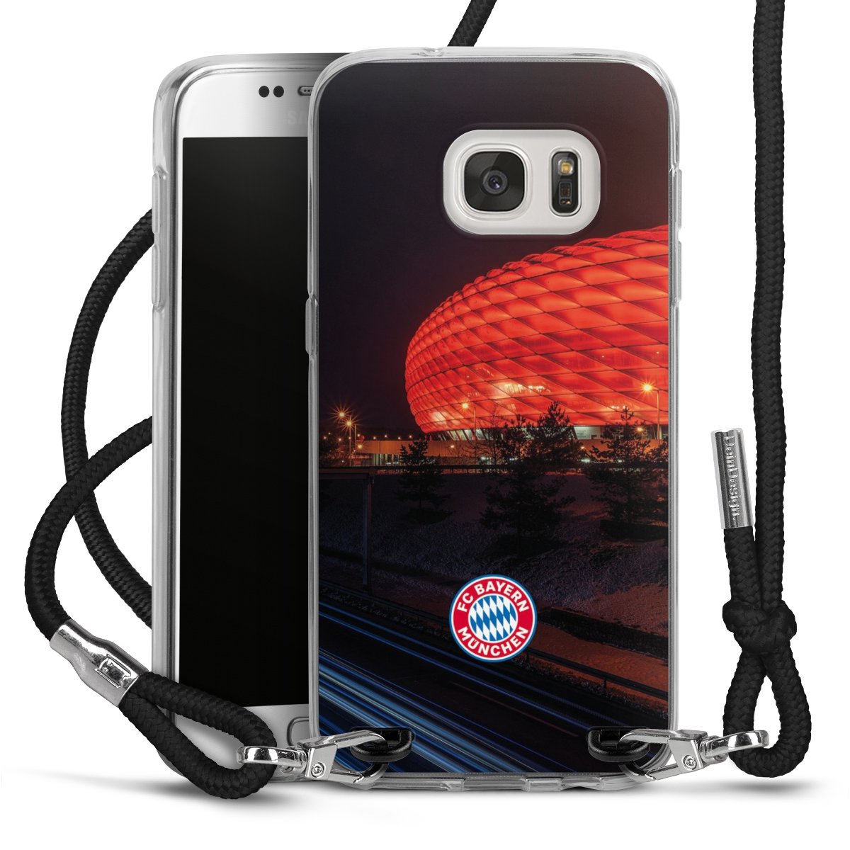 Allianz Arena bei Nacht FCB