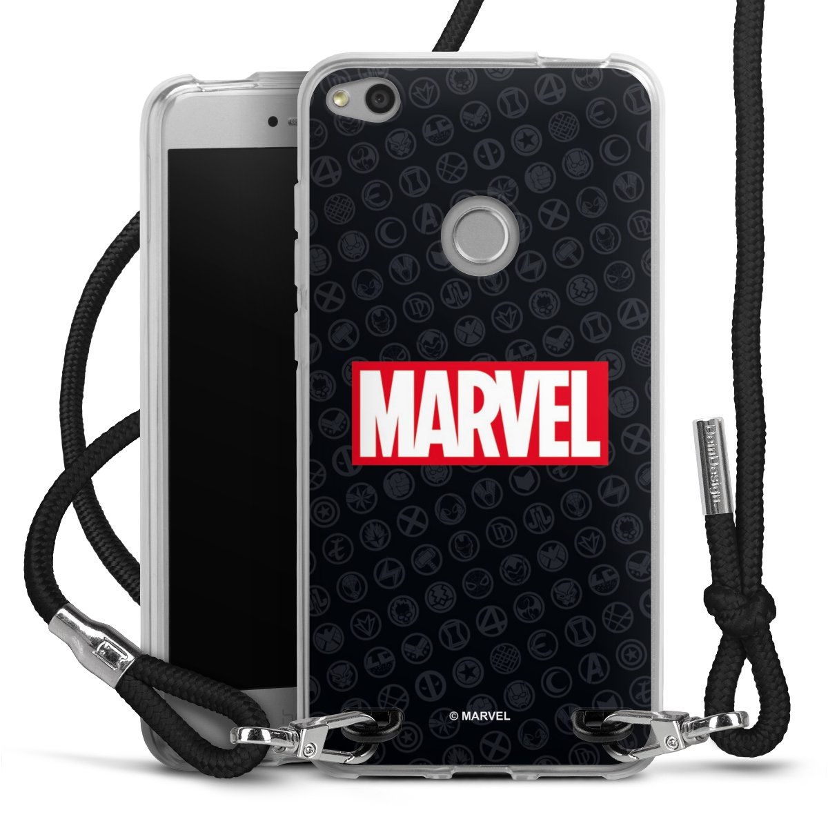 Marvel Logo Black Red 