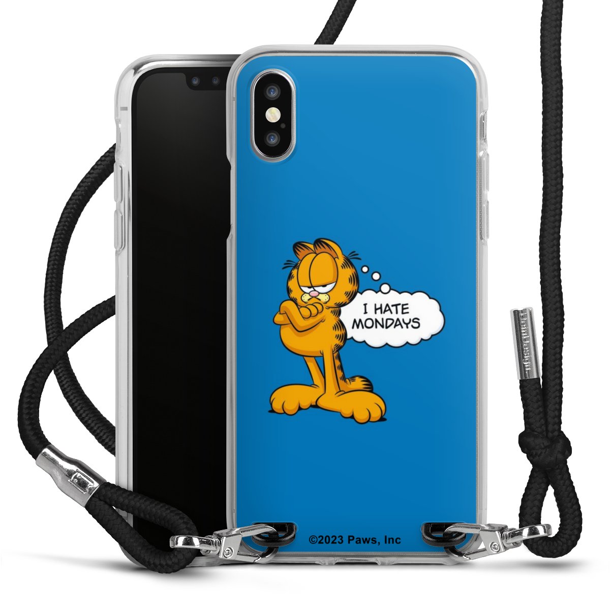 Garfield Je déteste les lundis Bleu