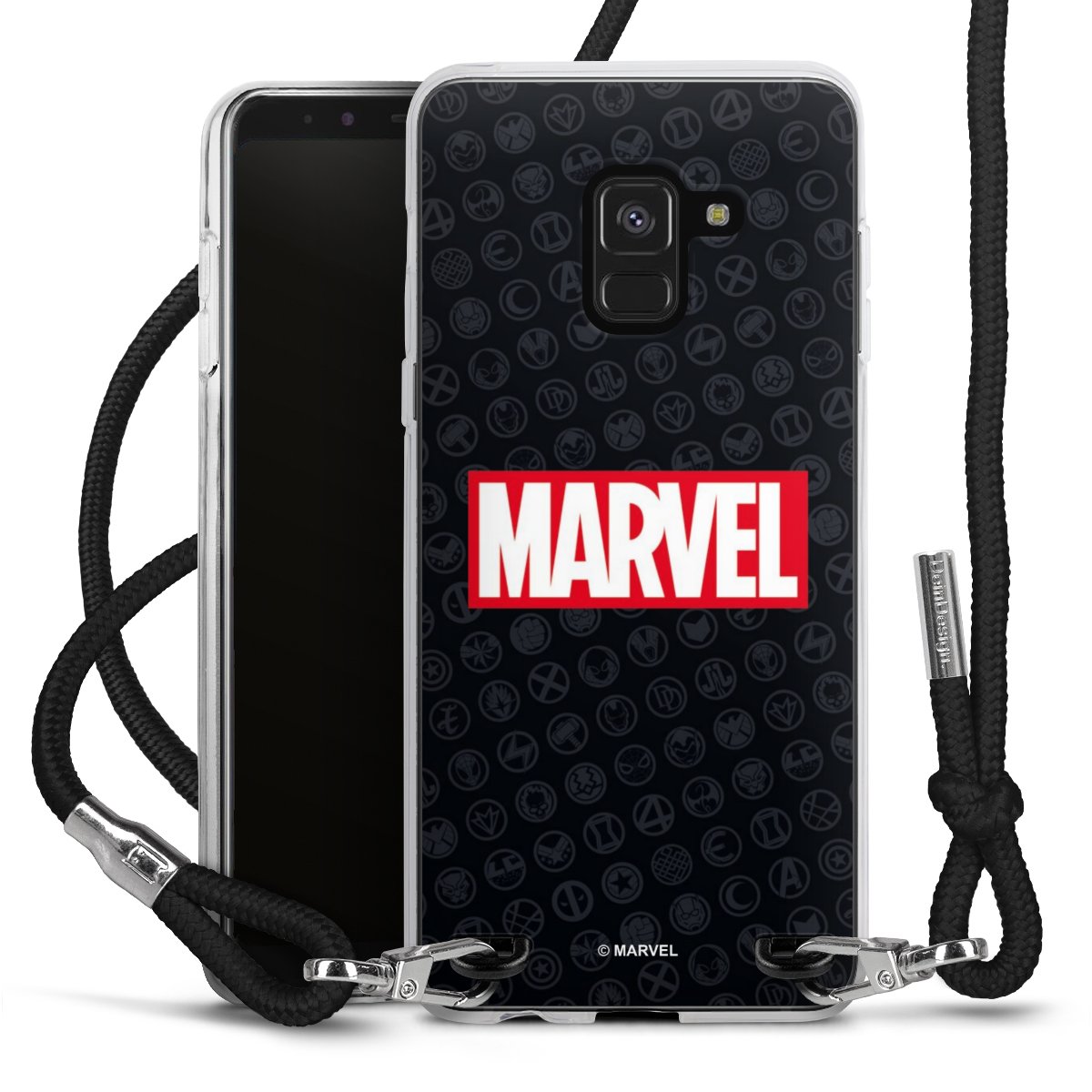 Marvel Logo Black Red 